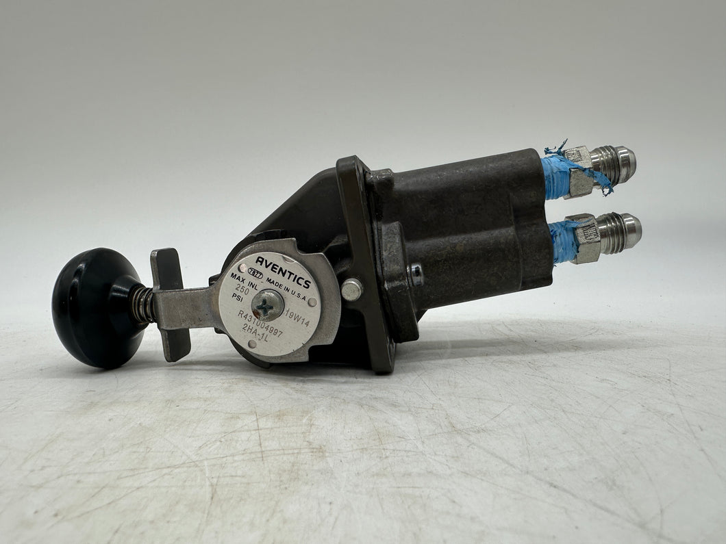 Rexroth Aventics R431004997 2HA-1L Pilotair Pneumatic Valve (Used)