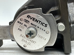 Rexroth Aventics R431004997 2HA-1L Pilotair Pneumatic Valve (Used)