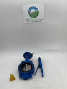 Ohio Valve 4100SVL 4" Butterfly Valve w/ Handle, 200 PSI (No Box)