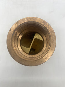 Spraying Systems Full Jet 1-1/4"H 190 WSQ Bronze Spray Nozzle (No Box)