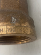 Load image into Gallery viewer, Spraying Systems Full Jet 1-1/4&quot;H 190 WSQ Bronze Spray Nozzle (No Box)