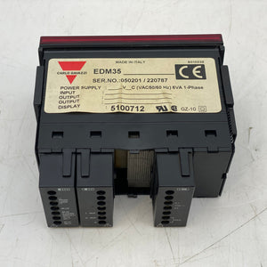 Carlo Gavazzi EDM35 Panel Meter 5100712 Display (Used)