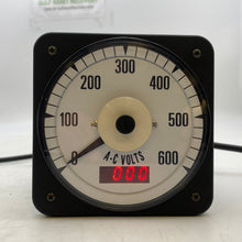 Load image into Gallery viewer, Crompton 007-DIWA-PZSJ-C6-A5 007-DI AC Panel Voltmeter Analog/Digital Dis (Used)