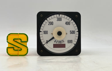 Crompton 007-DIWA-PZSJ-C6-A5 007-DI AC Panel Voltmeter Analog/Digital Dis (Used)
