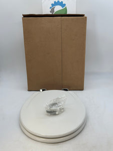 Mayfair 830CHSLB Round Enameled Wood Toilet Seat, White (New)