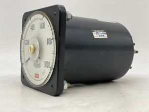Crompton FPE 077-318 Panel Meter, 0-1000 Kilovars (Used)
