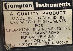 Crompton FPE 077-318 Panel Meter, 0-1000 Kilovars (Used)