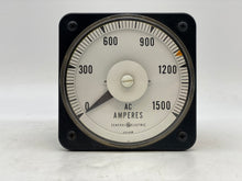 Load image into Gallery viewer, GE AC Ammeter Panelmeter, 0-1500A (Used)