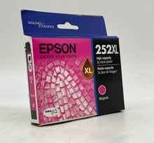 Load image into Gallery viewer, Epson 252XL Magenta Ink Cartridge *Lot of (2)* 09/2018 (New)