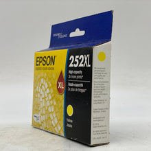 Load image into Gallery viewer, Epson 252XL Yellow Ink Cartridge *Lot of (2)* 09/2018 (New)
