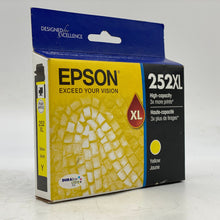 Load image into Gallery viewer, Epson 252XL Yellow Ink Cartridge *Lot of (2)* 09/2018 (New)