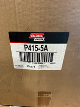 Load image into Gallery viewer, Baldwin P415-5A Full-Flow Lube Filter w/ Handle, *Box of (4) Filters* (New)