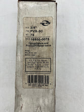Load image into Gallery viewer, Cash Acme 16930-0075 FVX-3C Temp Pressure Relief Valve, 3/4&quot; (Open Box)