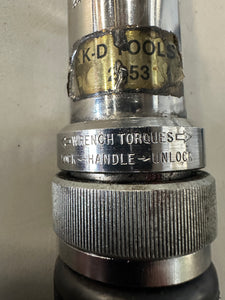K-D Tools 2053 Industrial Torque Wrench, 3/4" Drive w/ Case (Used)