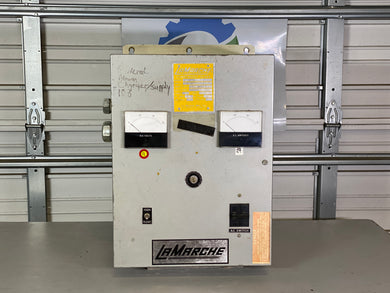 La Marche A11-40-24V-A1 Constavolt Float Battery Charger, 24VDC 40A (Used)