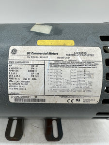 GE 5K49MN4293BX HD56FL651 Blower Motor, 1725 RPM, 460/208-230V 3Ph (Used)