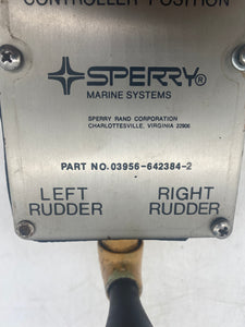 Sperry Marine 03956-642384-2 Non-Follow-Up (NFU) Steering Controller (Used)