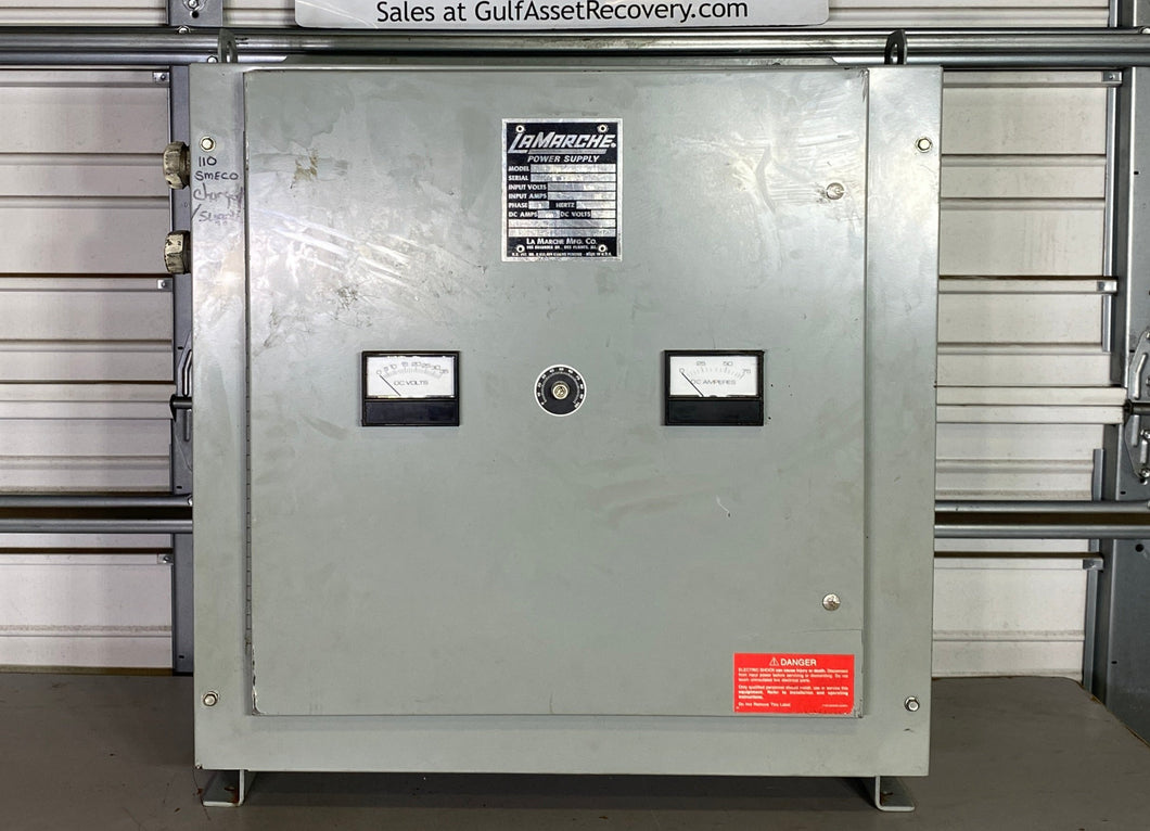 La Marche A28-60-24V-A2 Power Supply, 24VDC 60A (Used)