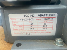 Load image into Gallery viewer, Spencer Turbine Co. H2O Inc. VBA731257P VB-002SB-001 Vortex Regenerative Blower (Open Box)