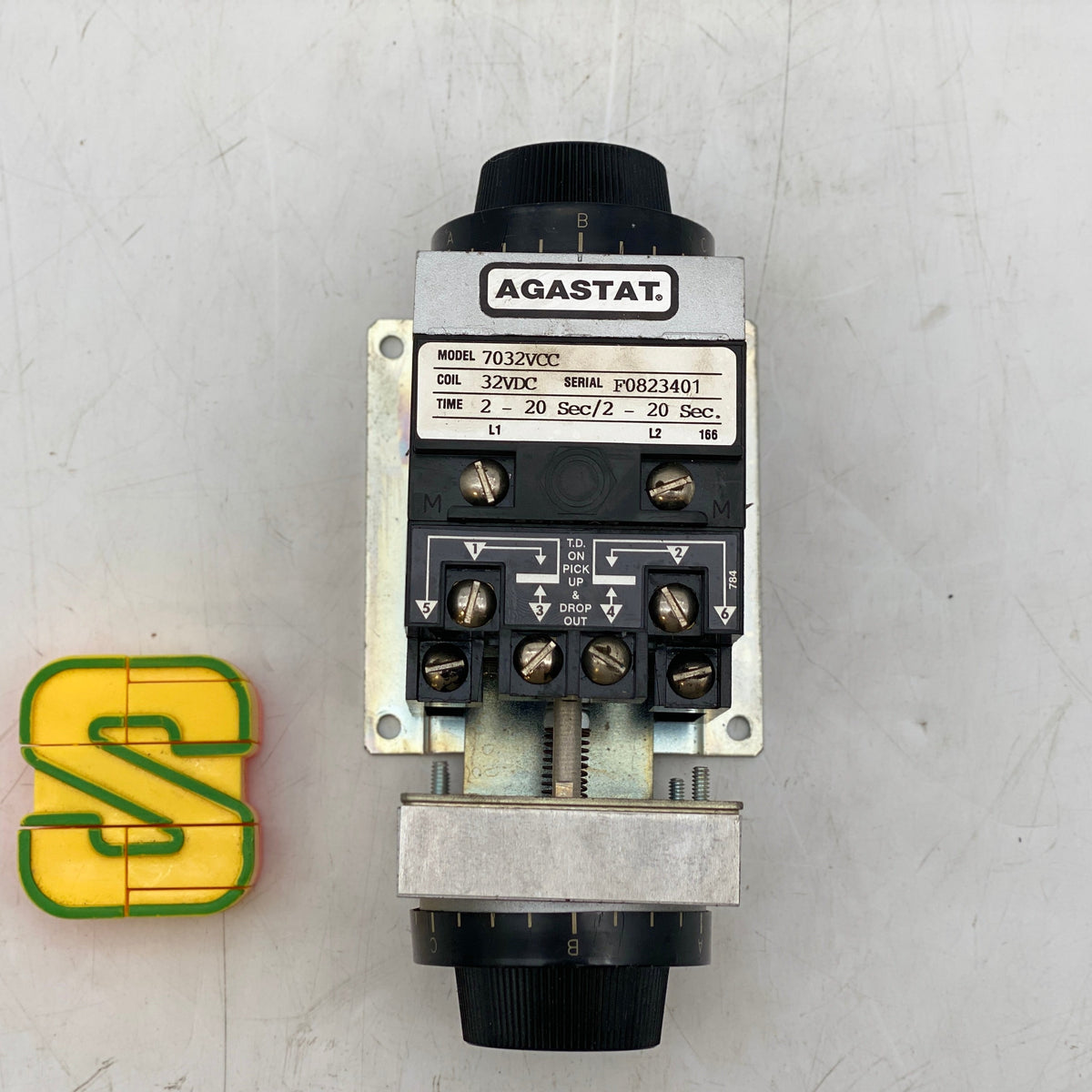Agastat 7032VCC Time Delay Relay 32VDC Coil DPDT 2-20 Sec (Used) – Gulf ...