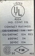 Load image into Gallery viewer, Agastat 7012AK Timing Relay, 120VAC, 60Hz, 1-300 Seconds (Used)