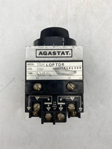 Agastat 7012VC Time Delay Relay 32VDC Coil 1.5-15 Seconds (Used)