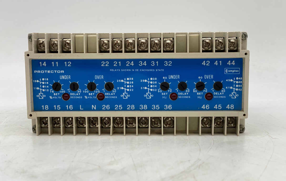 Crompton 256-PHVU Trip Relay 120VAC 60 Hz. (Used) – Gulf Asset Recovery