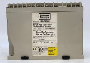 Crompton 256-PHVU Trip Relay 120VAC 60 Hz. (Used)