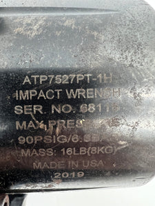 ATP Magnum Force ATP7527PT-1H 1" Square Drive Pistol Grip Impact Wrench (Used)