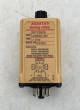 Load image into Gallery viewer, Agastat SSC22ACA Timing Relay 120VAC/VDC 1-30s (Used)