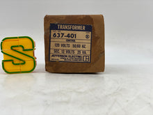 Load image into Gallery viewer, Jefferson Electric 637-401 Control Transformer 120VAC 60 Hz. (Open Box)