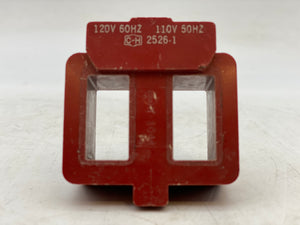 Cutler-Hammer 9-2526-1 Magnetic Coil, 110/120V, For NEMA Size 2 Series (No Box)