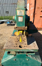Load image into Gallery viewer, Piranha P-120 Ironworker 120 Ton Hydraulic Powered Unit w/ 3' Backgauge (Used)