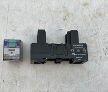 Load image into Gallery viewer, Siemens LZX:PT570024 Plug-In-Relay, 24VDC, 6A, w/ LZS:PT78740 Base (Used)