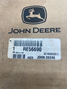 John Deere RE56690 OEM Oil Cooler, 7-Plate (Open Box)