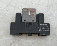 Load image into Gallery viewer, Siemens LZX:PT570024 Plug-In-Relay, 24VDC, 6A, w/ LZS:PT78740 Base (Used)