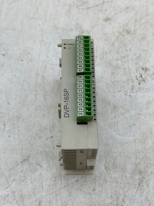 Delta DVP16SP11R DVP-16SP Digital I/O Module 8 In/Out (Used)