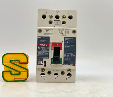 Eaton Cutler-Hammer HMCPE007C0C Motor Circuit Protector 7A 3-P 600VAC (Used)
