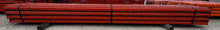 Load image into Gallery viewer, Pallet Rack Beam 144&quot; x 5.75” 3-Stud Shield Teardrop *Lot of (16)* (Used)