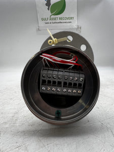 Pushna PII-1016-15 PSE Thermocouple w/ 10" Tapered Shank, 7" Backing Flange (New)