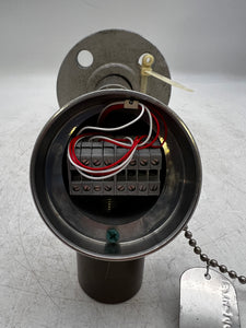 Pushna PII-1016-15 PSE Thermocouple w/ 10" Tapered Shank, 6" Backing Flange (New)