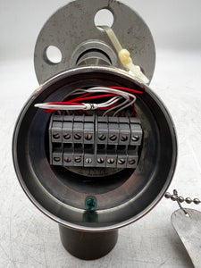 Pushna PII-1016-15 PSE Thermocouple w/ 10" Tapered Shank, 7" Backing Flange (New)
