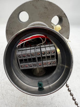 Load image into Gallery viewer, Pushna PII-1016-15 PSE Thermocouple w/ 10&quot; Tapered Shank, 7&quot; Backing Flange (New)