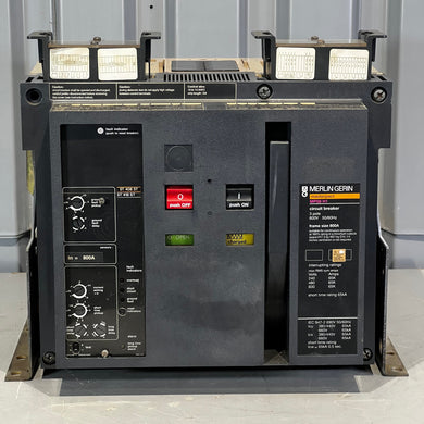Merlin Gerin MP08H1 Masterpact Circuit Breaker, 800A, ST408ST (Used)
