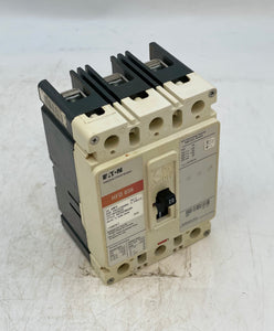 Eaton HFD3020 Circuit Breaker, 20A 3P 600VAC 250VDC (Used)