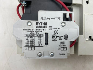 Eaton AN16BN0 C1 Motor Starter 600VAC 3-P 18A NEMA 0 W./ OL Relay (Used)