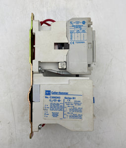 Cutler-Hammer AN16BN0 C1 Motor Starter 600VAC 3-P 18A NEMA 0 w/ OL Relay (Used)