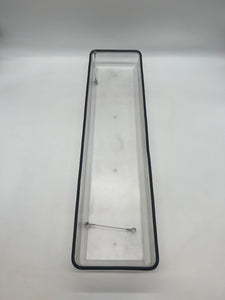 Eaton Crouse-Hinds FX2175 2' Clear Matte Polycarbonate Lens (No Box)