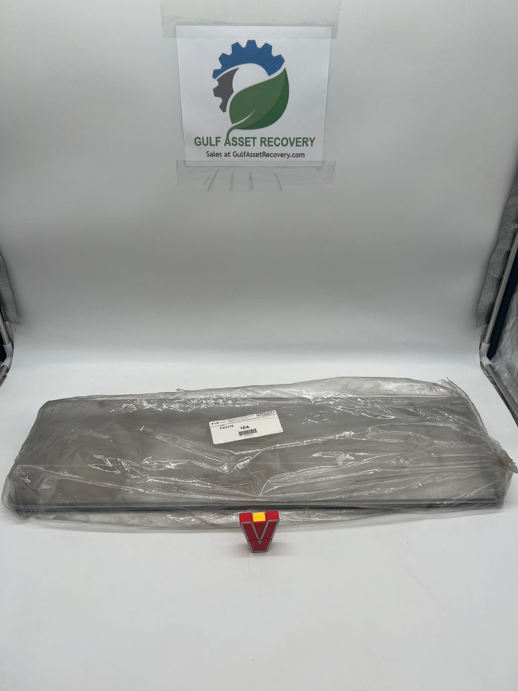 Eaton Crouse-Hinds FX2175 2' Clear Matte Polycarbonate Lens (No Box)