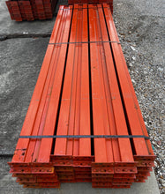 Load image into Gallery viewer, Pallet Rack Beam 120&quot; x 5” 3-Stud Shield Teardrop *Lot of (35)* (Used)